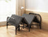 IF-394 Folding Bed, Black Metal Frame