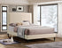 IF-5572 Bed, Creme, Velvet, Framed Headboard