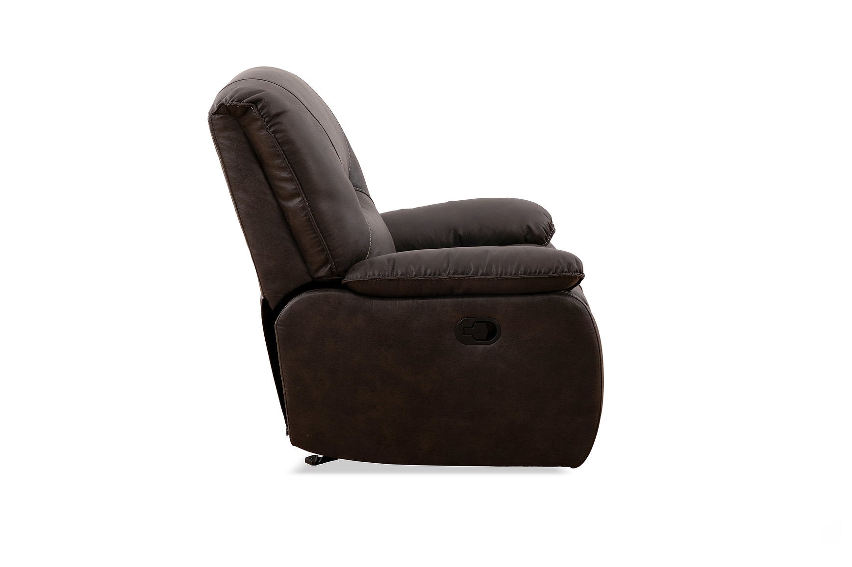 IF-6350 Recliner, Grey, Elephant Skin Fabric, Glider Rocking Mechanism