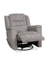 IF-6345 Recliner, Grey, Fabric, Swivel Glider Mechanism