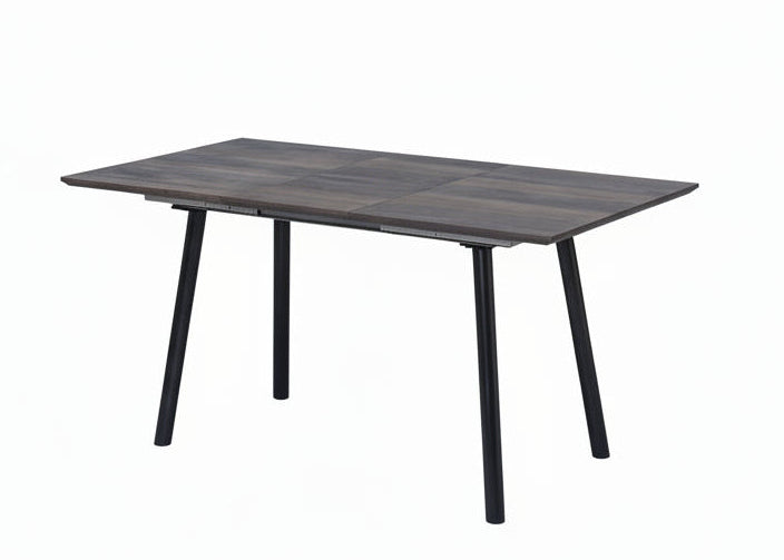 T-1814 Dining Table, Brown, 48"-64" Wood Top, Butterfly Extension