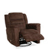 IF-6346 Recliner, Brown, Fabric, Swivel Glider Mechanism