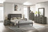 IF-180 Bedroom Set, Grey, Fabric