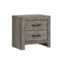 "CHARLOTTE" Night Table, Shiplap Grey