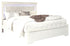 Deluxe Bedroom Set or Set Components in Crocodile Veneer  IF-Pompei White
