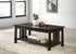 Coffee Table - Espresso Wood finish with Storage Drawer  IF-3201