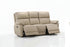 IF-8172 Power Recliner Set, 3pc, Warm Cream, Genuine Leather/Match, USB Charging