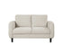 IF-8251 Sofa Set, 3Pc, Beige, Soft-Touch Fabric, Black Legs