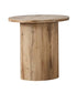 IF-2661 Coffee Table Set, 3Pc, Light Natural Wood Colour, Round Wooden Top