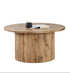 IF-2661 Coffee Table Set, 3Pc, Light Natural Wood Colour, Round Wooden Top