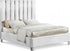 Bed - 54" or 60" Finished with White Velvet  IF-5622