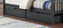 B-122 Bunk Bed, Grey, Single / Double, Wood