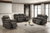 IF-8131 Power Recliner Set, 3pc, Dark Chocolate Brown, Genuine Leather/Match, USB Charging