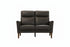 IF-8011 Loveseat, Premium Soft Dark Chocolate Leather Match, Sleek Modern Design, High End Look