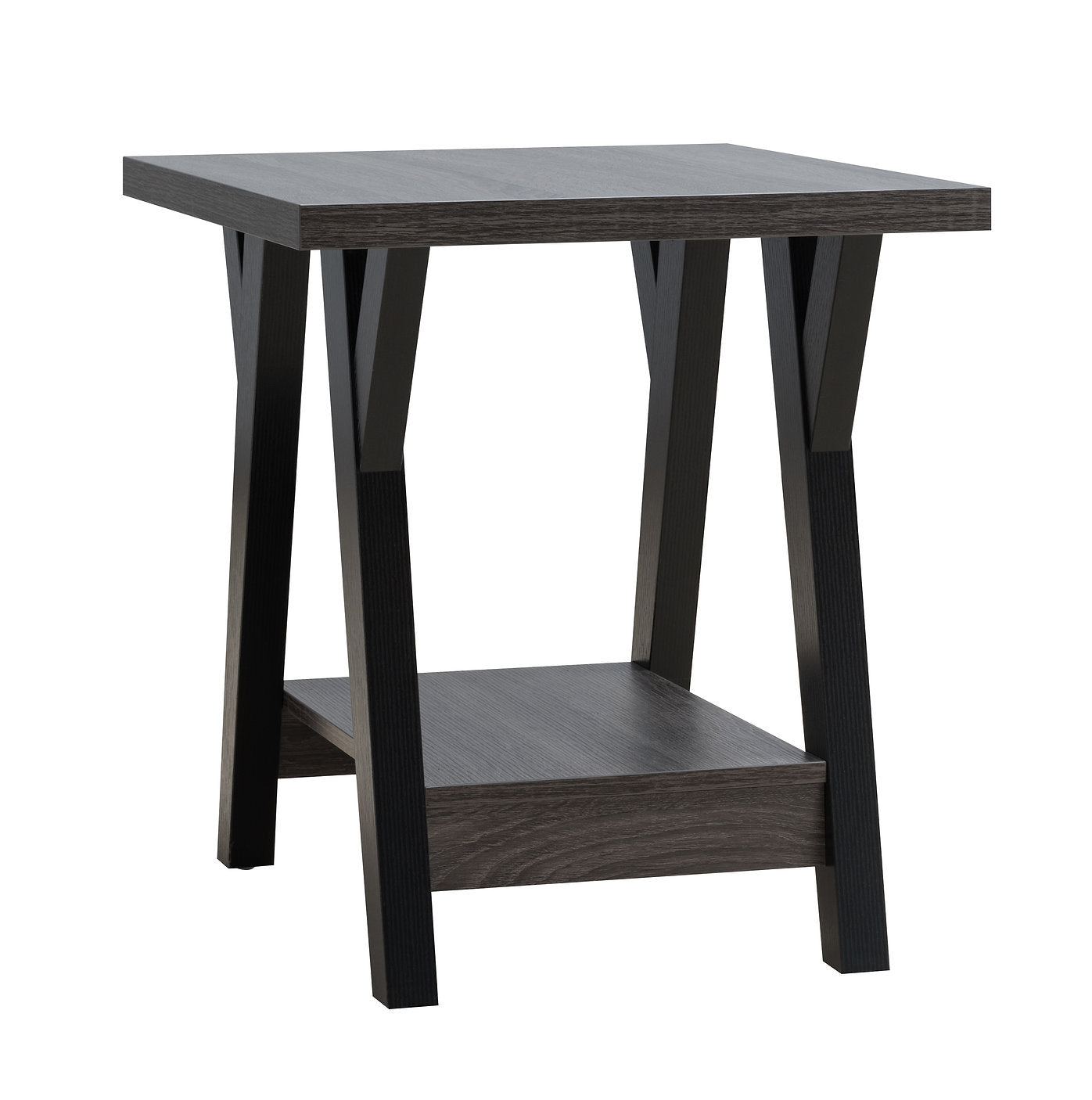 IF-3505 Coffee Table Set, 3Pc, Grey Top, 48" Coffee Table, 22" End Tables, Grey Frame