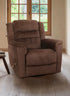 IF-6346 Recliner, Brown, Fabric, Swivel Glider Mechanism