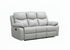 IF-8130 Power Recliner Sofa, Light Grey, Genuine Leather/Match, USB Charging