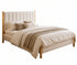 IF-5917 Bed, Natural Wood Frame, Scandinavian-Inspired Design