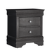 "POMPEI GREY" Night Table, Crocodile Veneer