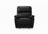 IF-8171 Power Recliner Armchair, Soft Black, Genuine Leather/Match, USB Charging