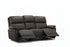 IF-8170 Power Recliner Sofa, Soft Chocolate Brown, Genuine Leather/Match, USB Charging