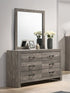 "OLIVIA" Austin Dresser + Mirror, Taupe