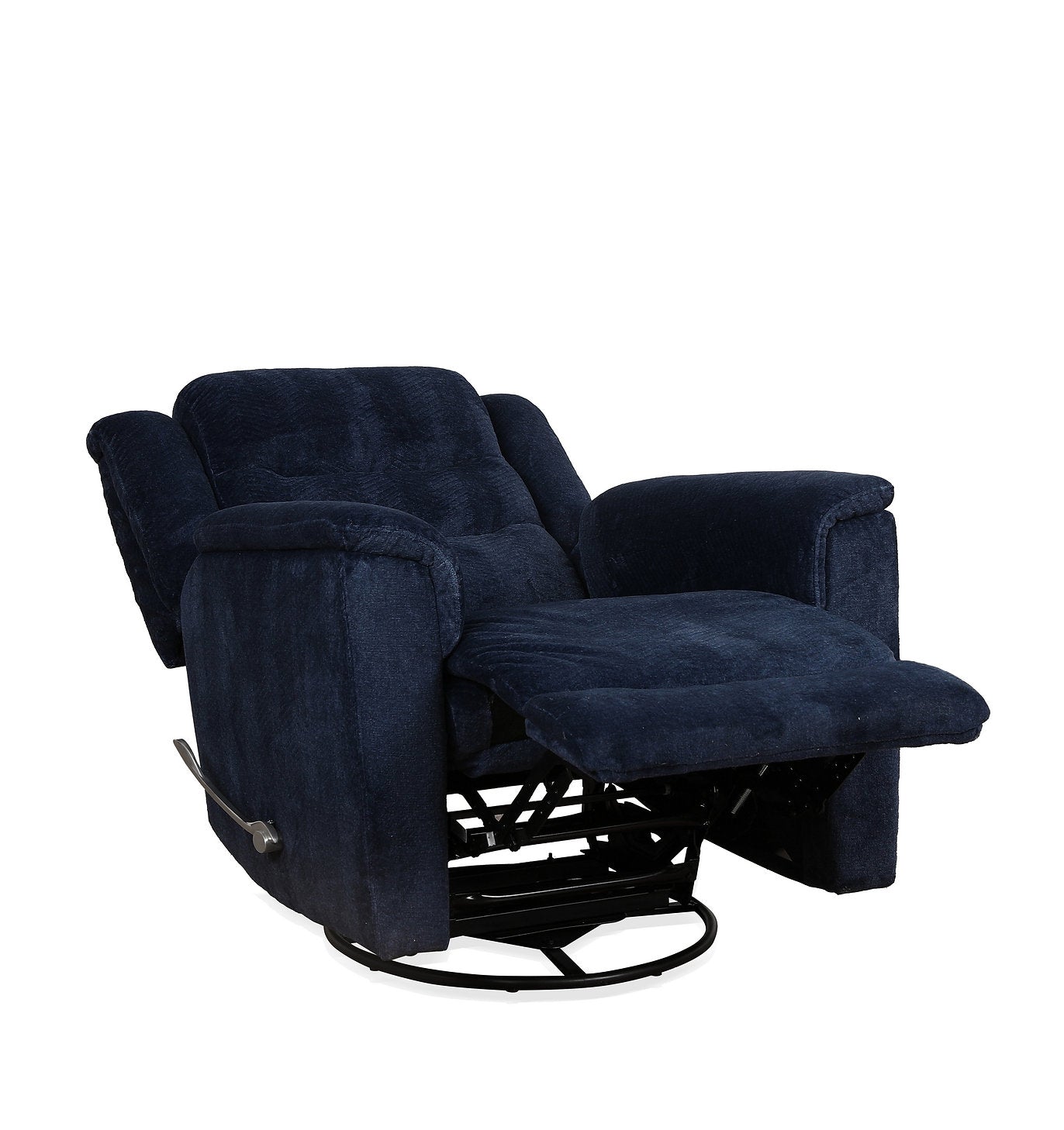 IF-6347 Recliner, Blue, Fabric, Swivel Glider Mechanism