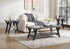 IF-3505 Coffee Table Set, 3Pc, Grey Top, 48" Coffee Table, 22" End Tables, Grey Frame