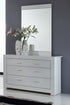 Deluxe Bedroom Set or Set Components High Gloss White   IF-Lily