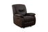 IF-6350 Recliner, Grey, Elephant Skin Fabric, Glider Rocking Mechanism