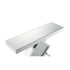 AF-90068 Console Table, 48" Wide, Mirrored Finish, Led Lighting, Gemstone Inlay