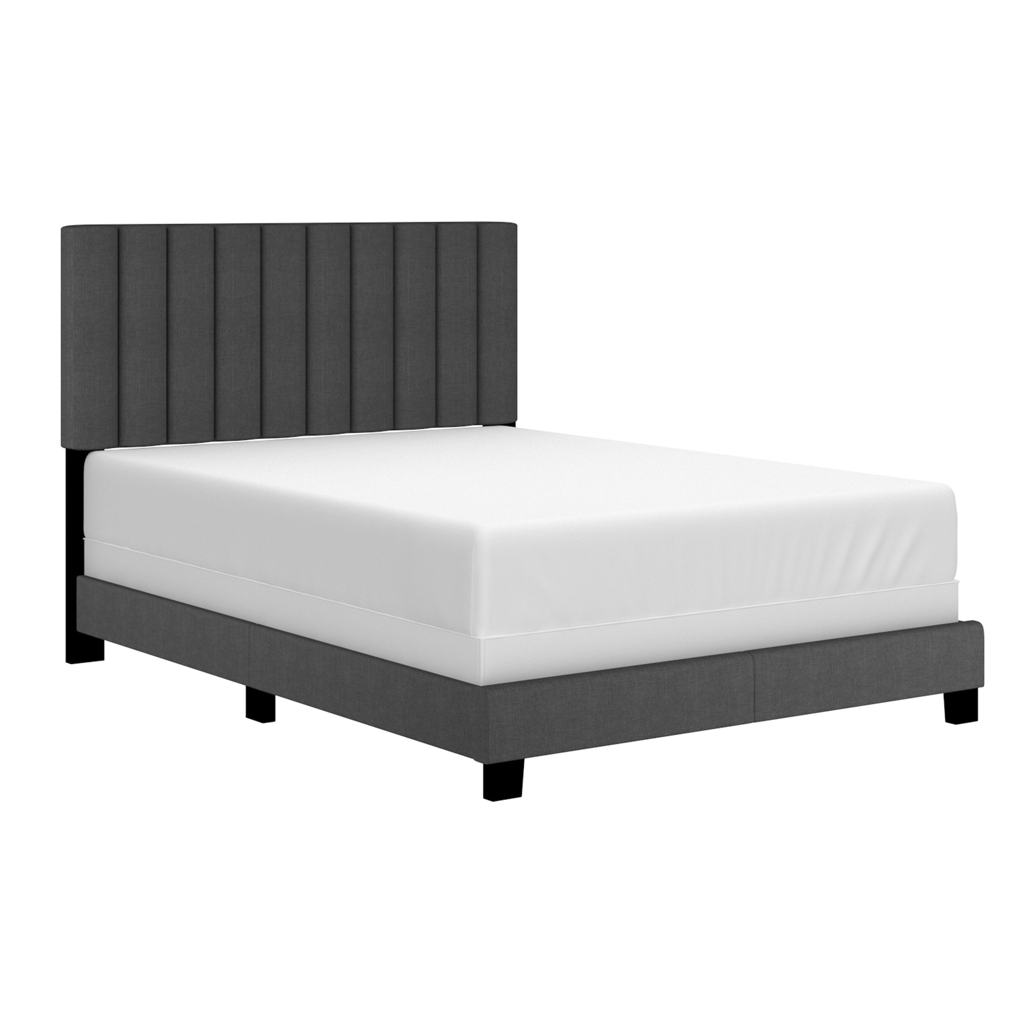 JEDD-54'' BED-CHARCOAL