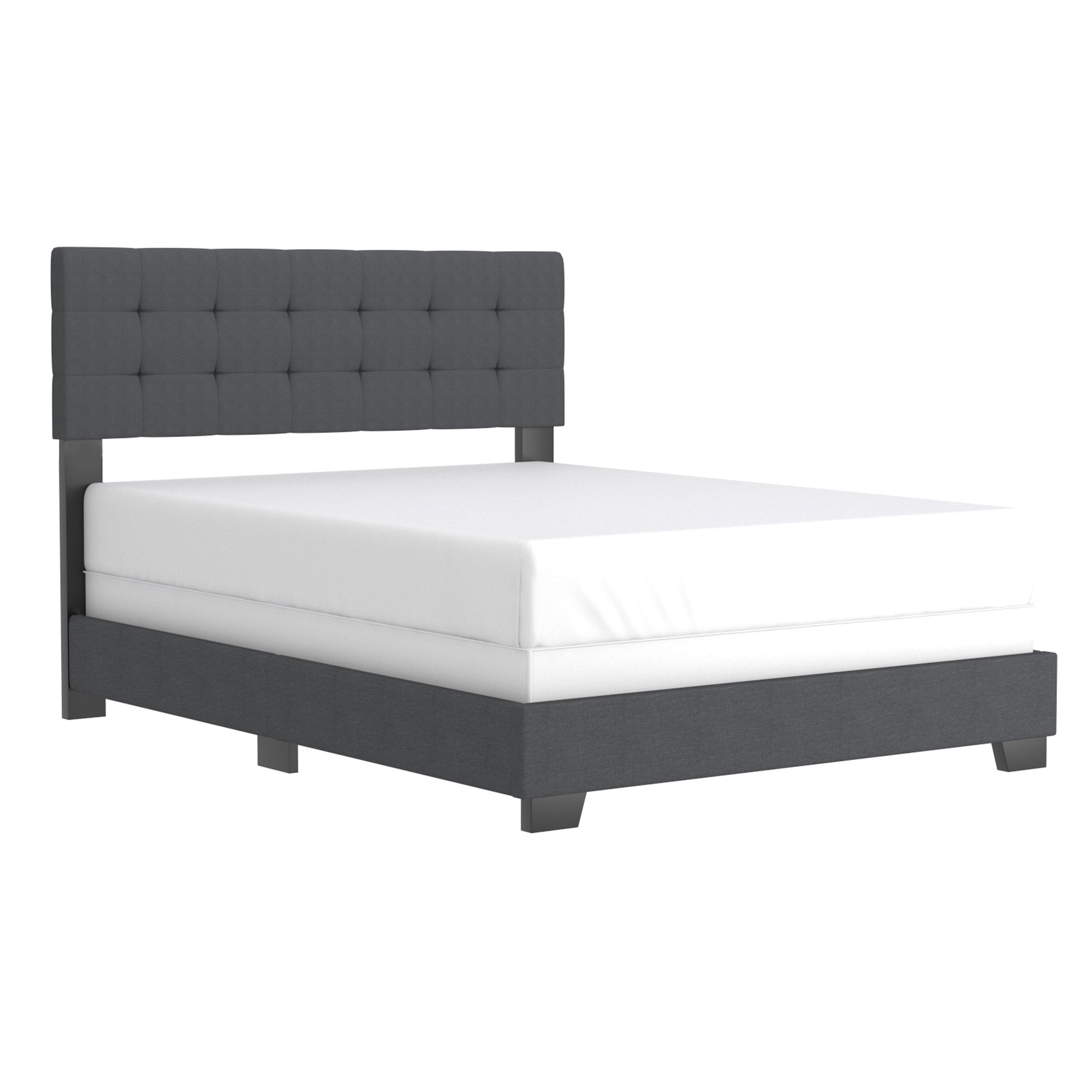 EXTON-60'' BED-CHARCOAL