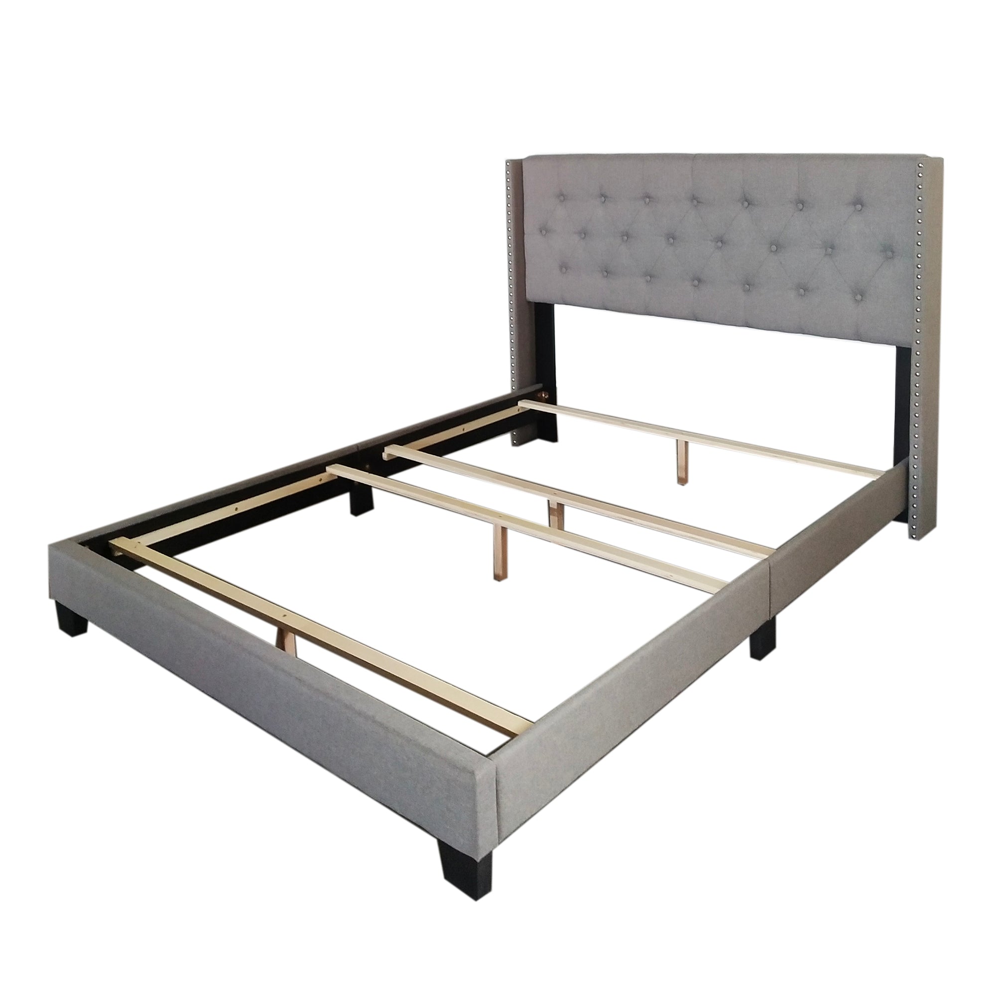 GUNNER-54'' BED-LIGHT GREY