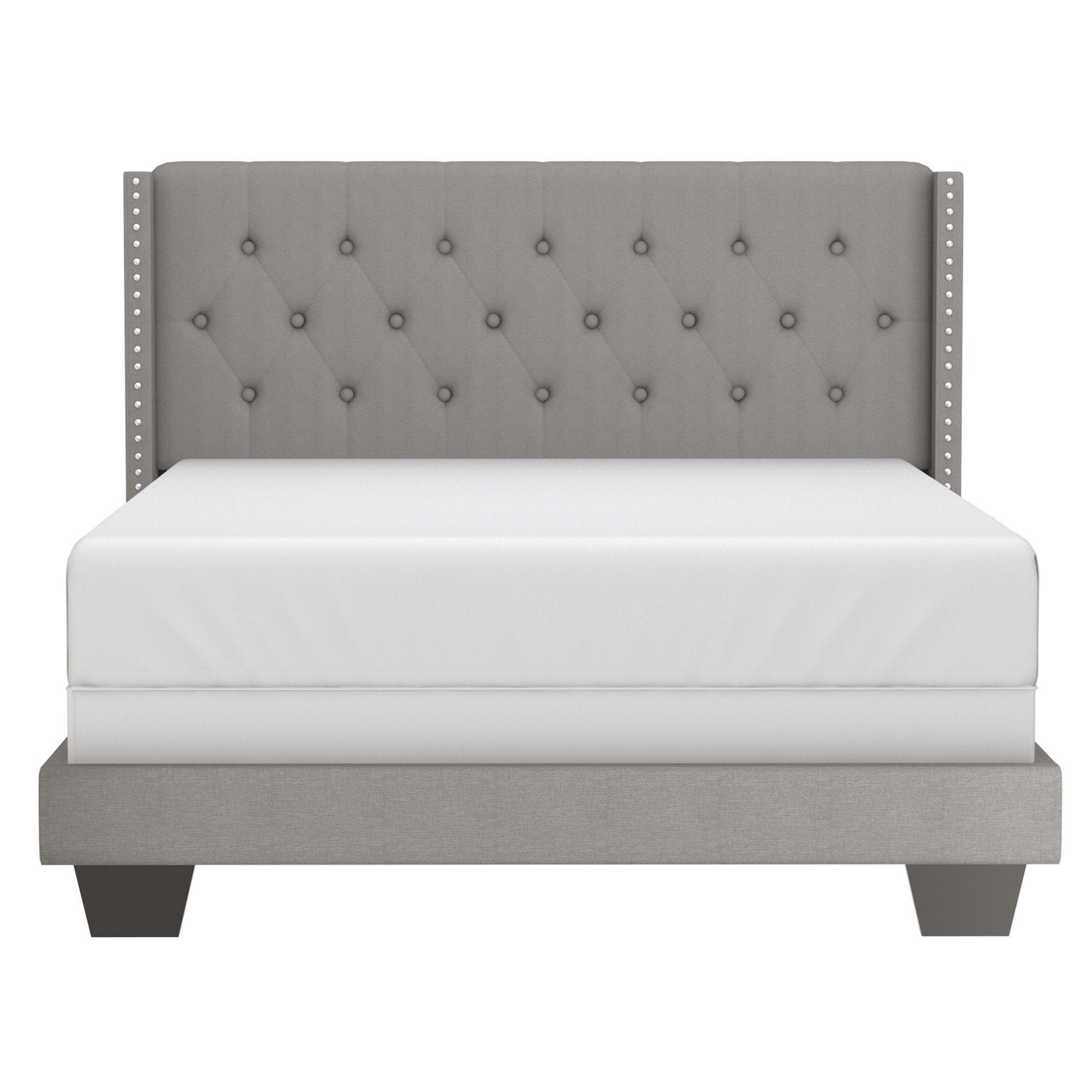 GUNNER-60'' BED-LIGHT GREY