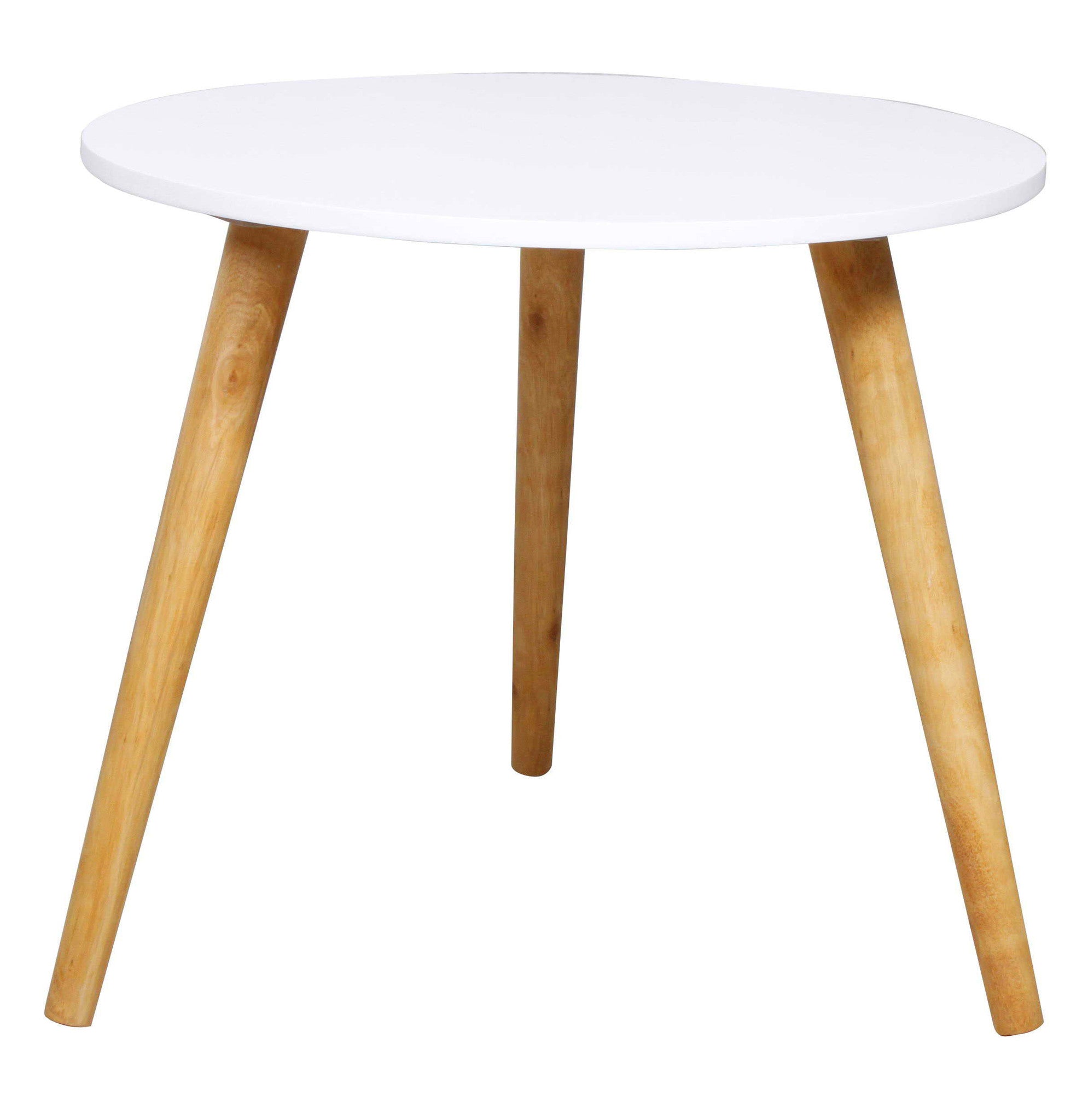 Round Accent Table - White  ITY-20068