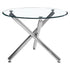 SOLARA II-DINING ROUND TABLE, 40"DIA - CHROME