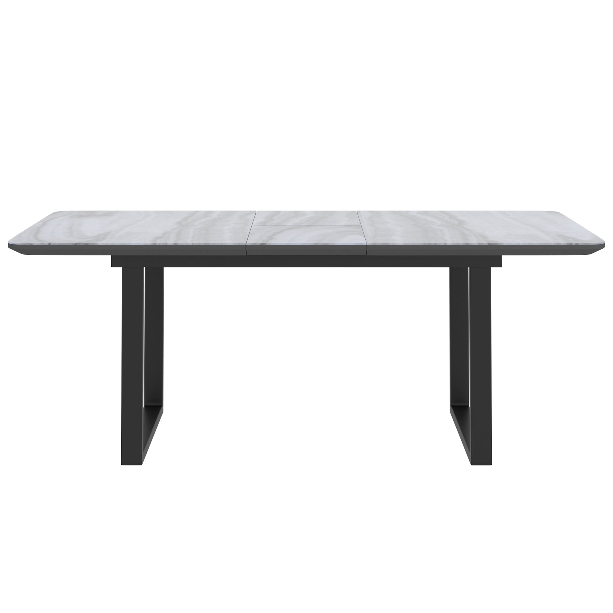 GAVIN-EXTENSION DINING TABLE-BLACK