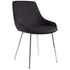 CASSIDY-SIDE CHAIR-BLACK  2 Pcs