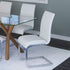 MAXIM-SIDE CHAIR-WHITE  2 Pcs