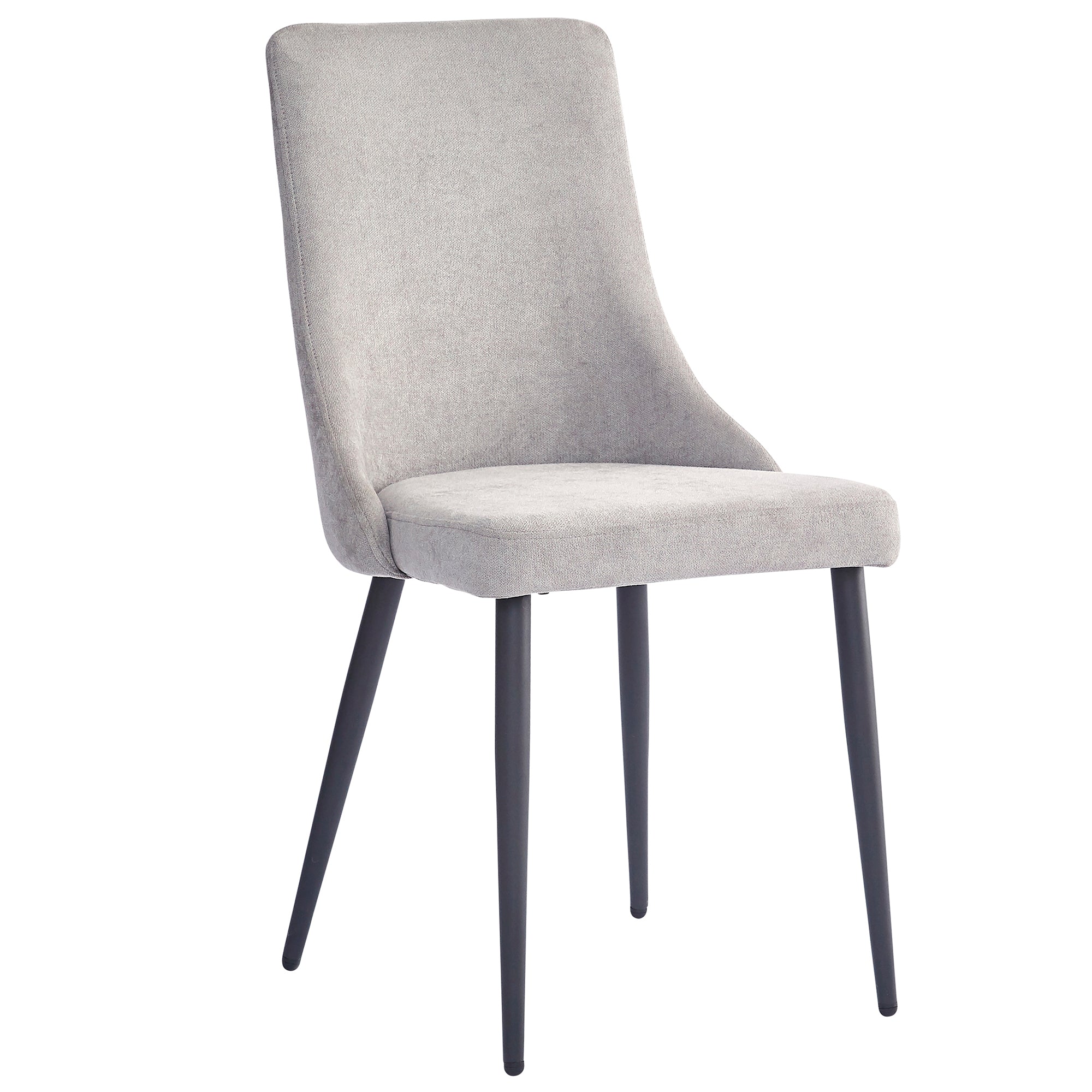 VENICE-SIDE CHAIR-GREY  2 Pcs