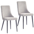 VENICE-SIDE CHAIR-GREY  2 Pcs