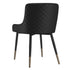 XANDER-SIDE CHAIR-BLACK  2 Pcs