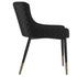 XANDER-SIDE CHAIR-BLACK  2 Pcs