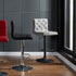 DEX-AIR LIFT STOOL FABRIC-GREY  2 Pcs