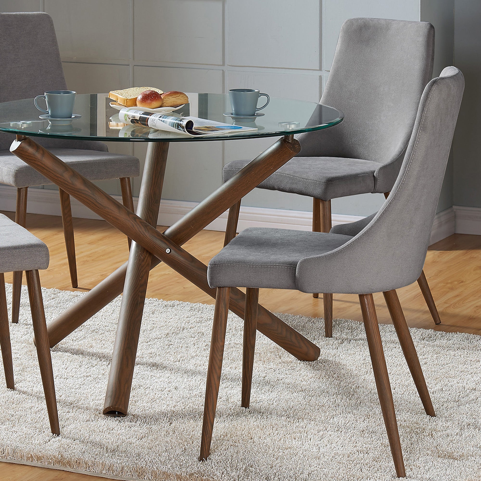 ROCCA/CORA GY-5PC DINING SET