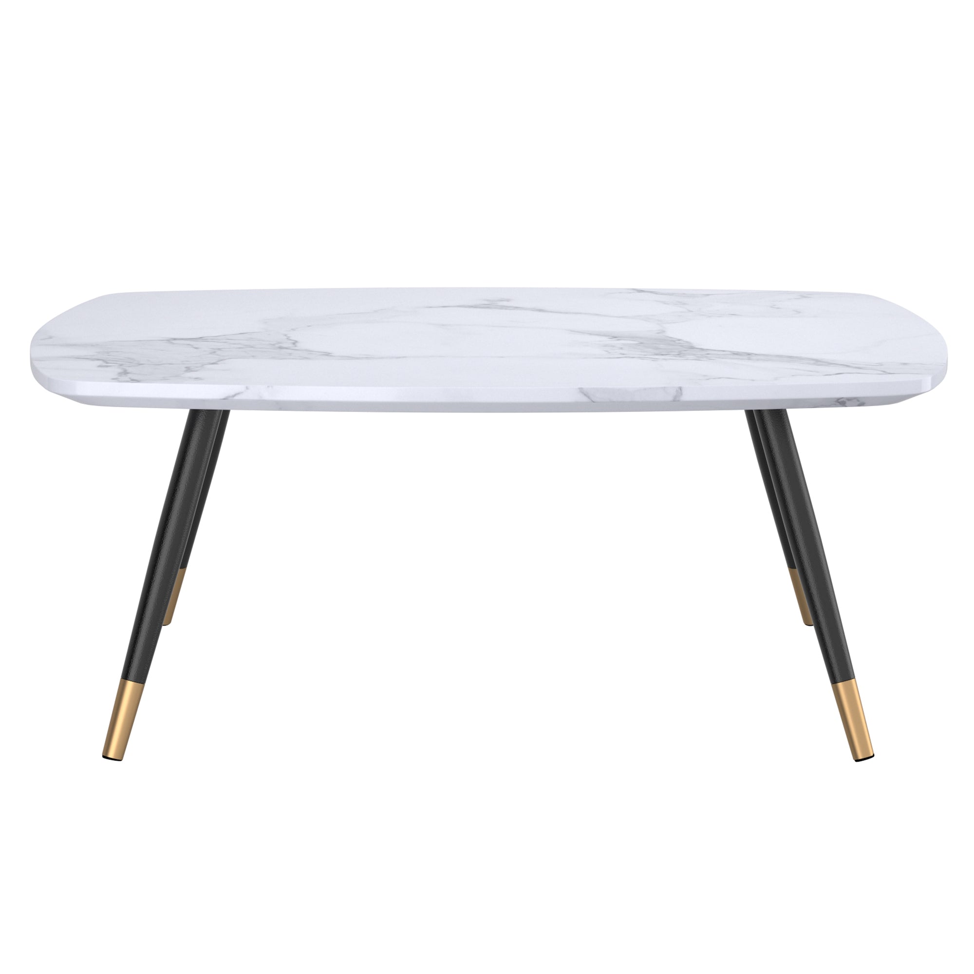 EMERY 40"RECTANGULAR COFFEE TABLE-WHITE