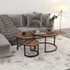 DARSH-3PC COFFEE TABLE- WASHED GREY