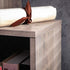 OFFSET STYLE BOOKCASE - BROWN
