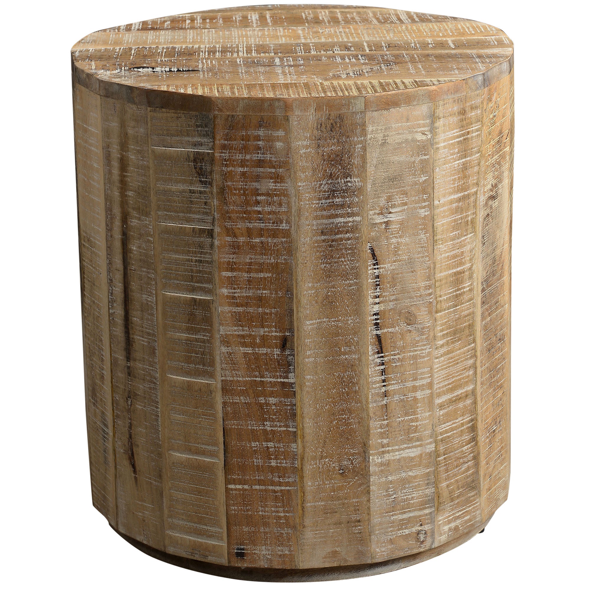 EVA-ACCENT TABLE-DISTRESSED NATURAL